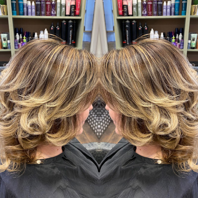 Curly hair, Creations Salon