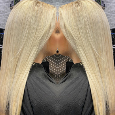 Blonde hair style 2020, Creations Salon