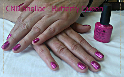 CND Shellac Butterfly Queen Creations Beauty